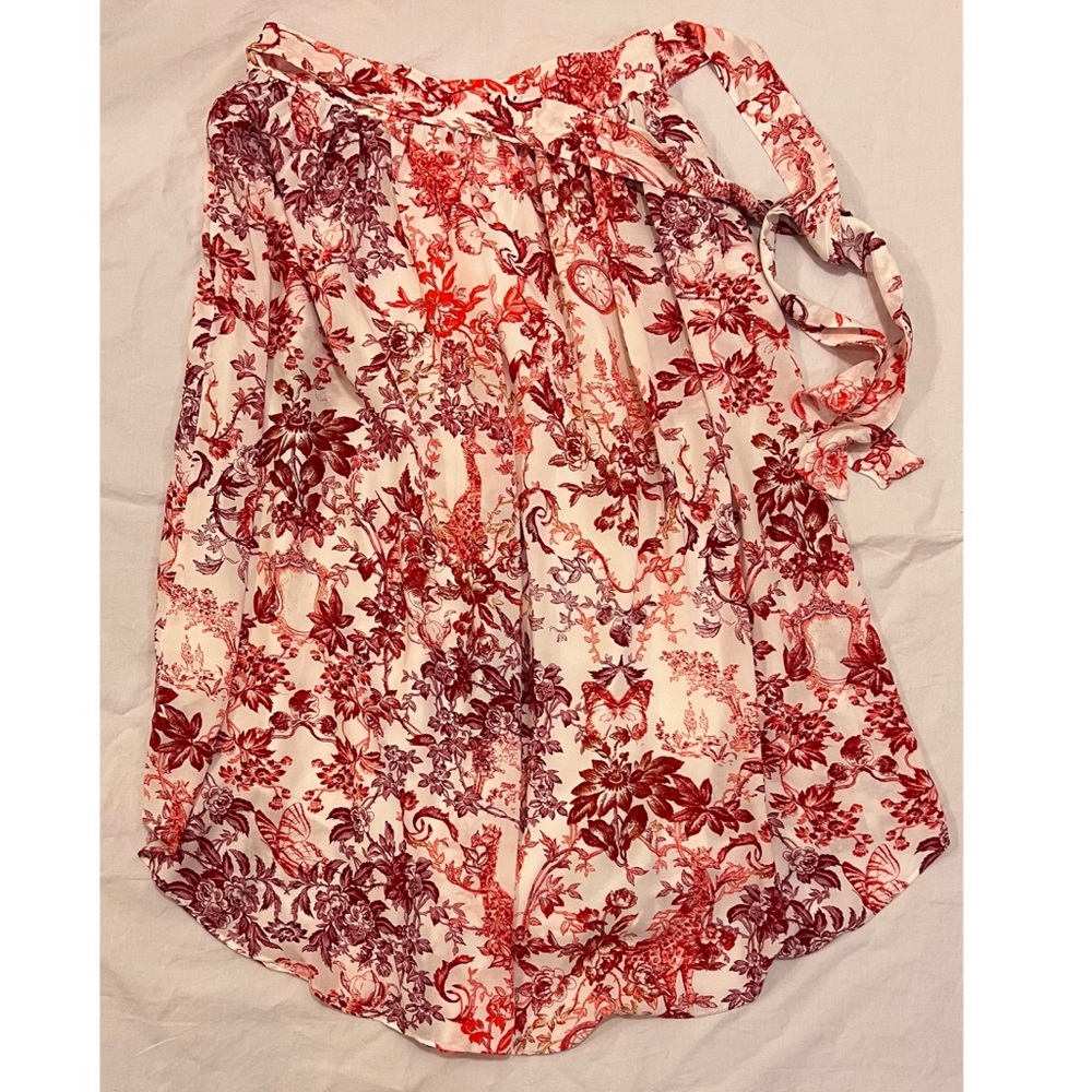 Anthropologie midi skirt